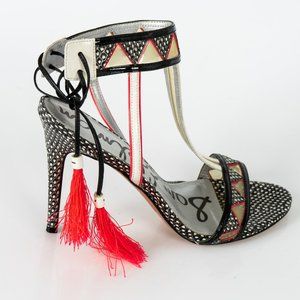 NWT Sam Edelman funky tassel  heels - sz 10